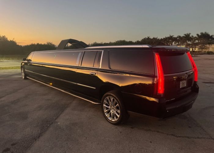 New Escalade limousine in Helsinki
